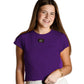 LM-TP1000- BABY DOLL TOP SS-DEEP PURPLE
