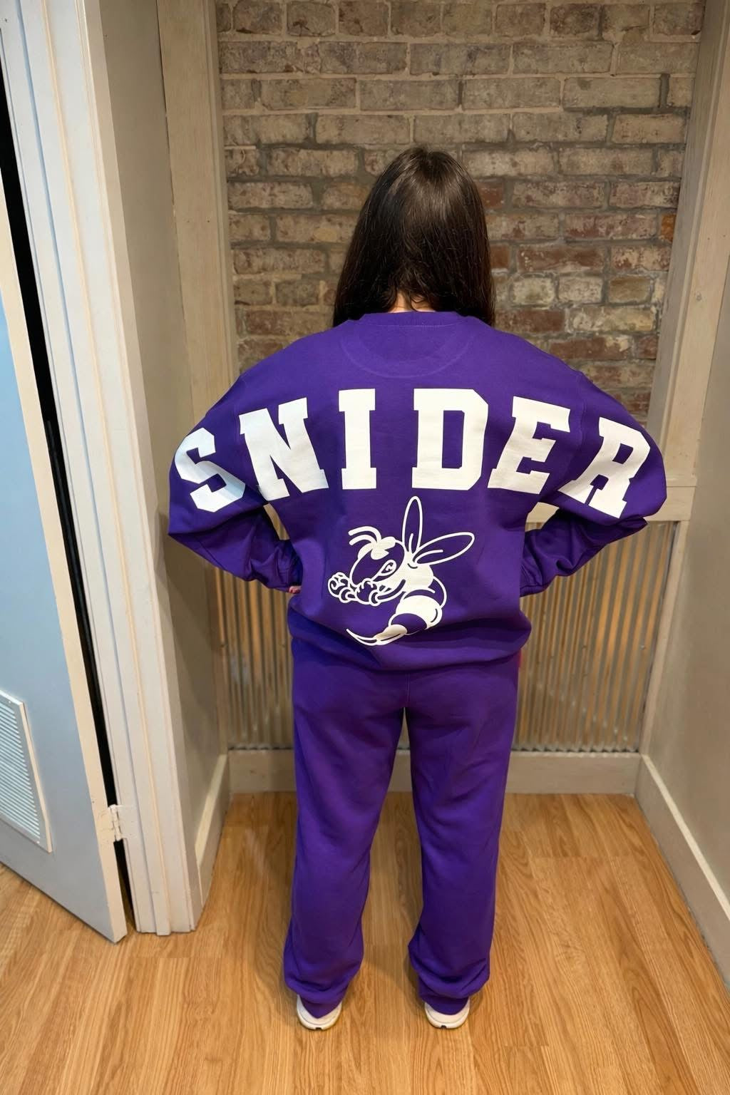 Full back mascot